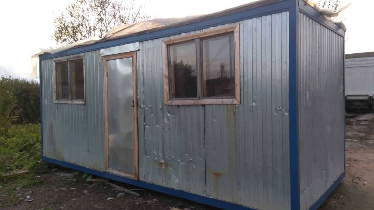 Б/У блок контейнер распашонка